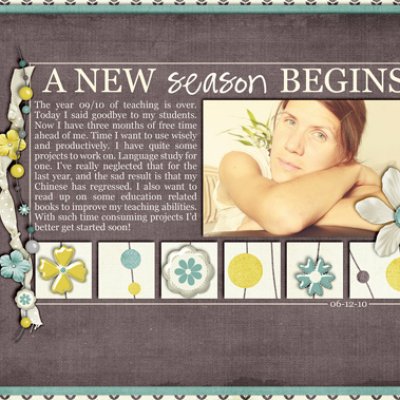 A New Season Begins