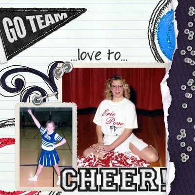 I used to be.... a cheerleader