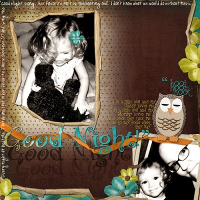 Good Night **Stand Up & Scrap Week 3**