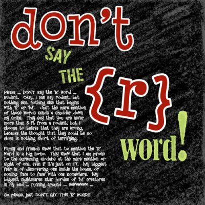 The R Word
