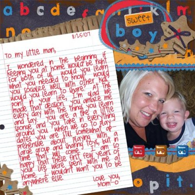 To My Little Man