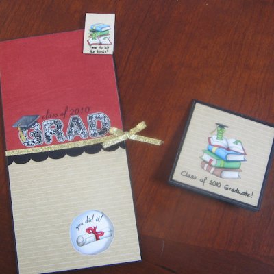 Graduation card/gift set
