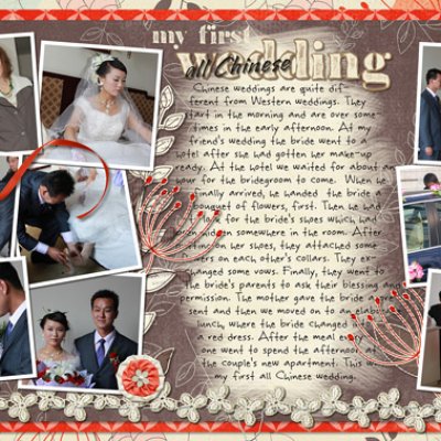 First Chinese Wedding