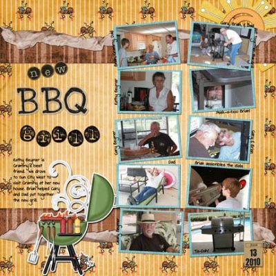 Arizona Trip:  New BBQ Grill