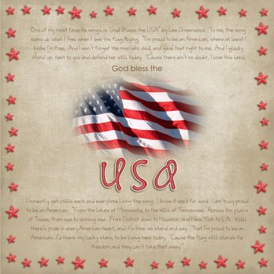 God Bless the USA