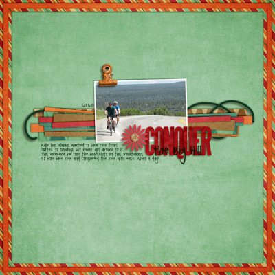 conquer the big hill
