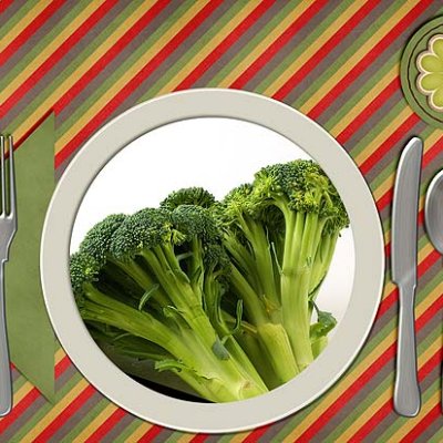 BROCCOLI! - Vegatables placemat set