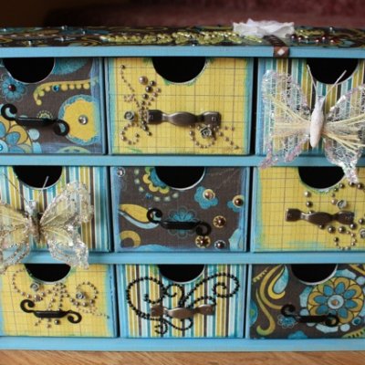 Altered KaiserCraft Storage Drawers