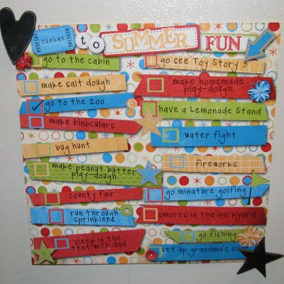 Summer Fun List