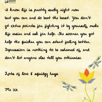 Letter to self - past