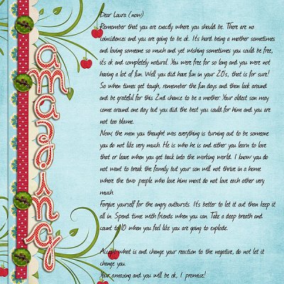 Letter to Present Me