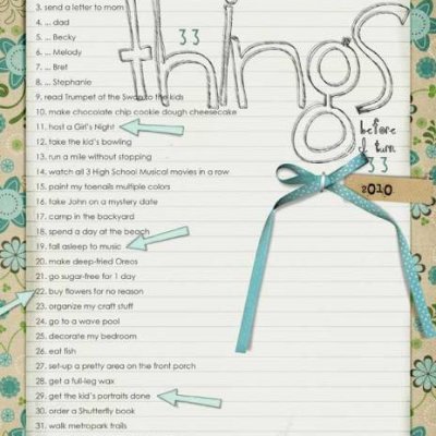 33 Things