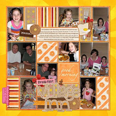 Breakfast at Village Inn