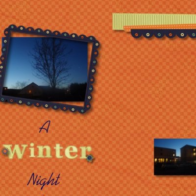 A winter night