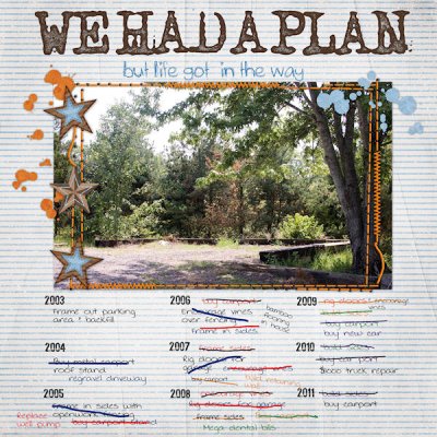 We had a plan