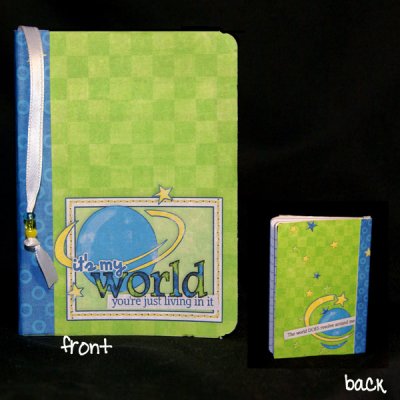 My World Mini Composition Book