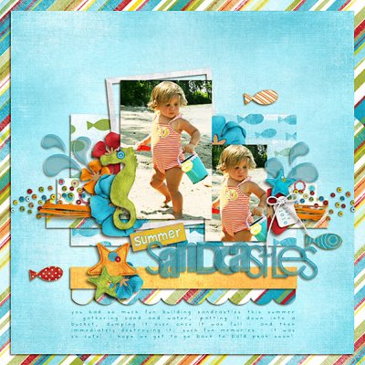 summer sandcastles