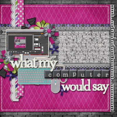 what my computer would tell you...