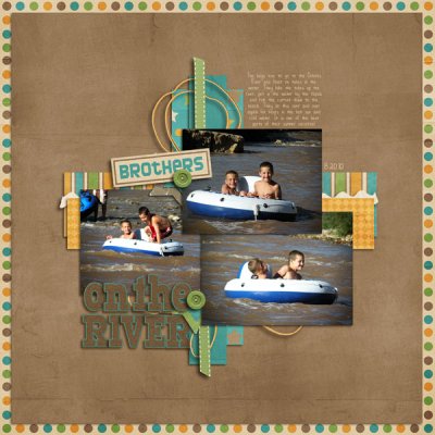 brothers on the river
