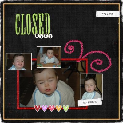 Closed Eyes