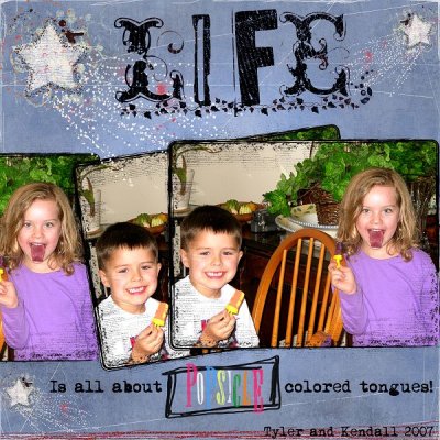 Life-Is all about Popsicle Colored Tongues
