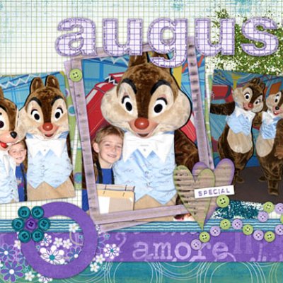 August - Disney calendar