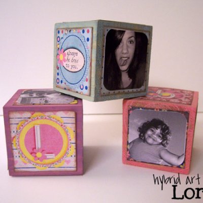 Photo Cubes Sept Portfolio Challenge