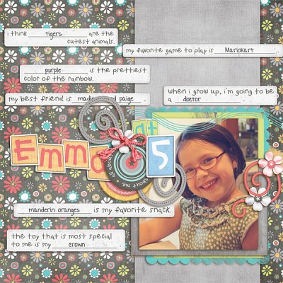 emma at 5