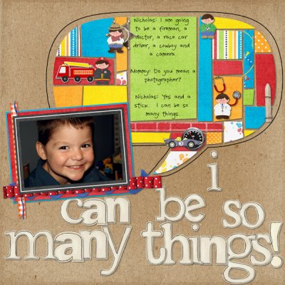 I can be so Many Things