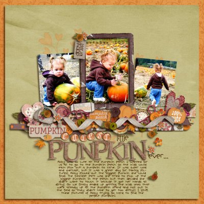 Cutest Little Punkin Ever!