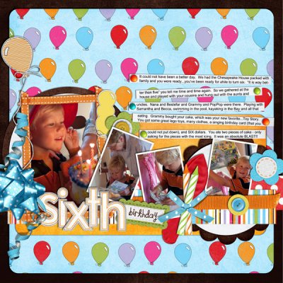 sixth birthday