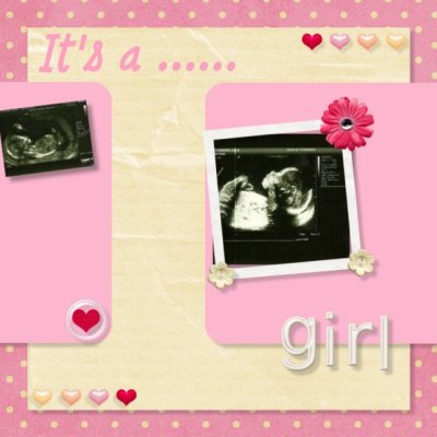 It's a girl