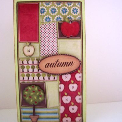 Autumn Apple Card