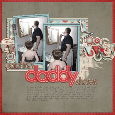 Watching Daddy Shave