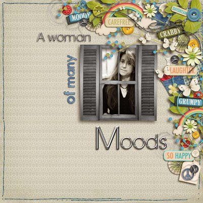 A Woman of Many Moods