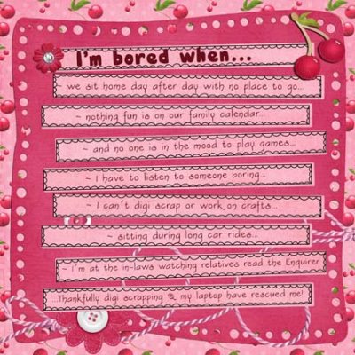BOM: I'm bored when...
