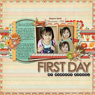 First Day of Nursery