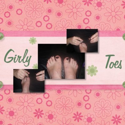 Girly toes