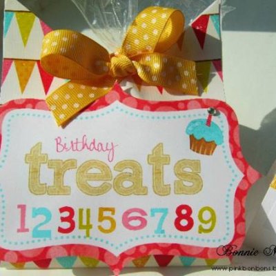 Birthday Treats and matching card