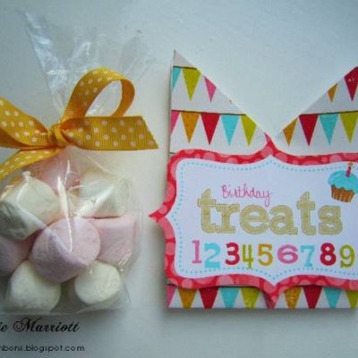 Birthday Treats and matching card