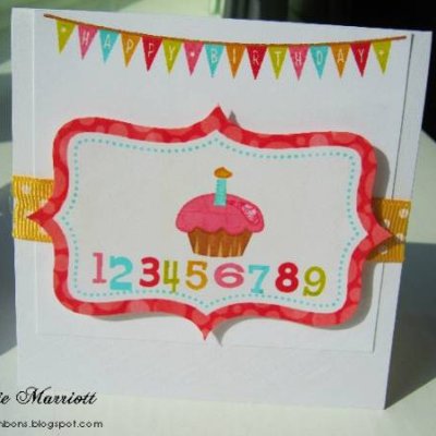 Birthday treats and matching card