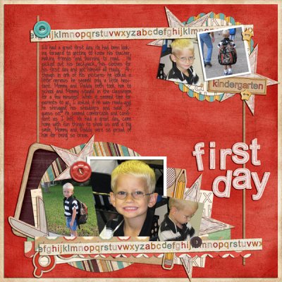 Eli's First Day of Kindergarten