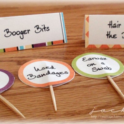 Halloween Snack Tags