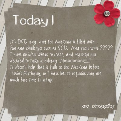 Today I............