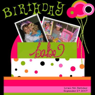 Livia's 4th Birthday