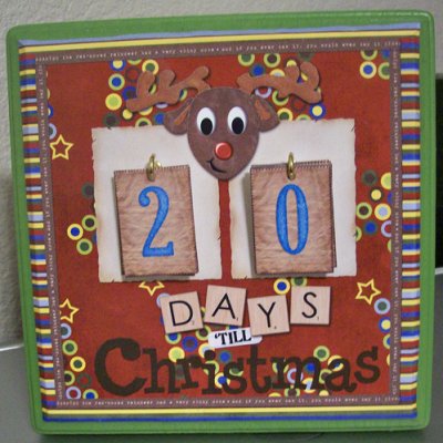 Hybrid Christmas Countdown Calendar
