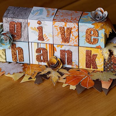 Give Thanks centerpiece