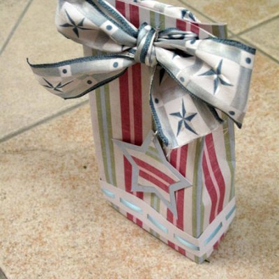 St Nicolaus treatbag :: Striped