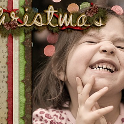 Christmas Joy - Left page