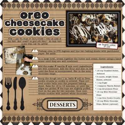 Oreo Cheesecake Cookies